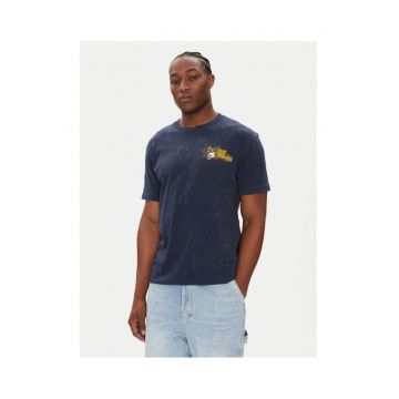 Tricou barbati -  bleumarin - 75% bumbac - 25% bumbac reciclat - Bleumarin