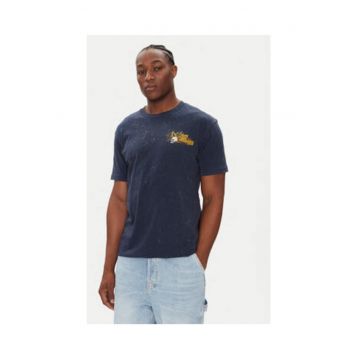 Tricou barbati -  bleumarin - 75% bumbac - 25% bumbac reciclat - Bleumarin