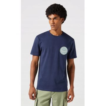 Tricou barbati -  bleumarin - bumbac - Bleumarin