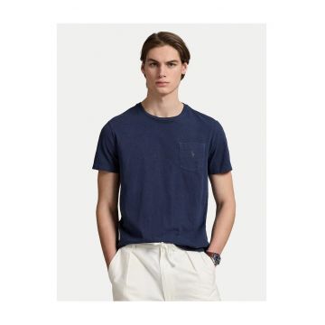 Tricou barbati  bleumarin - bumbac -