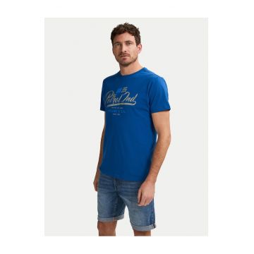 Tricou barbati  bumbac - 319875 - Albastru