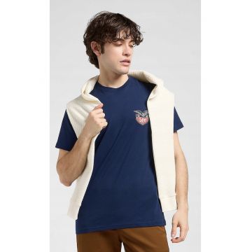 Tricou barbati -  GRAPHIC TEE - bleumarin - bumbac - maneca scurta - regular fit