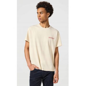 Tricou barbati -  GRAPHIC TEE - bumbac - alb - maneca scurta