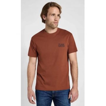 Tricou barbati  Relaxed Logo Tee - Maro