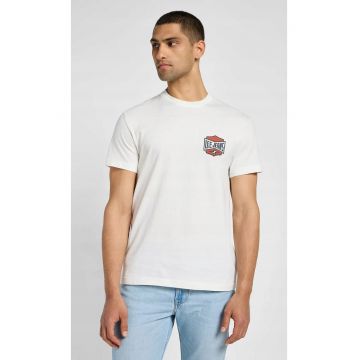 Tricou barbati -  RELAXED TEE - supradimensionat - alb - bumbac