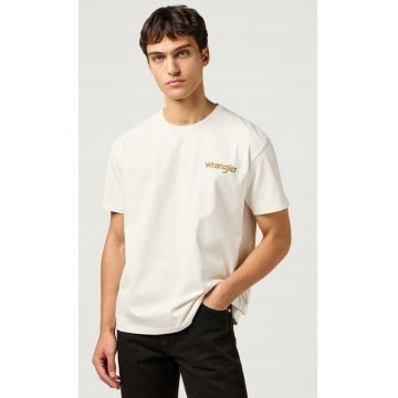 Tricou de barbati -  CASEY JONES GRAPHIC TEE - supradimensionat - alb - bumbac