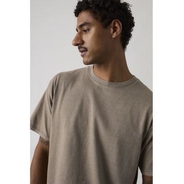 Tricou lejer din bumbac - Grej