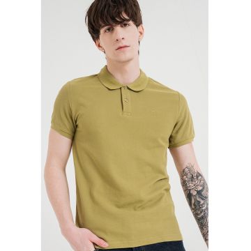 Tricou polo cu croiala slim-fit