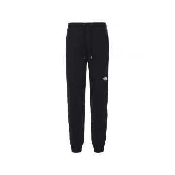 Pantaloni sport conici cu cordon in talie