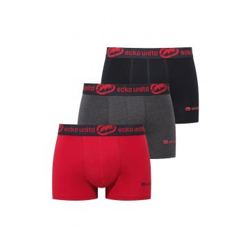 3 perechi boxeri - ECKO.01.40008 - Multicolor - Multicolor
