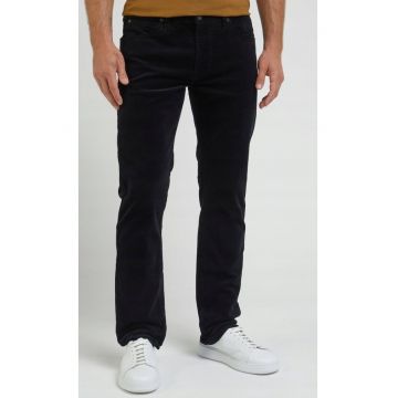 Blugi barbatesti  Daren - bumbac/elastan - talie joasa - negru