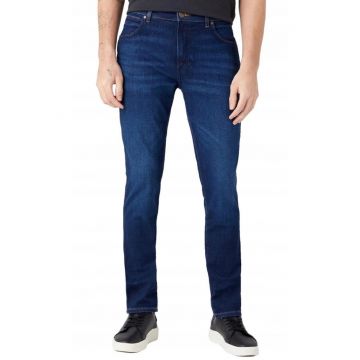 Blugi barbatesti  Larston - bumbac/poliester/elastan - albastru inchis