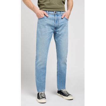 Blugi barbatesti  Rider Slim - albastru - denim elastic - talie usor ridicata
