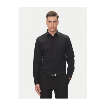 Camasa barbati  negru - bumbac