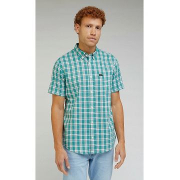 Camasa  croiala regulata - Verde