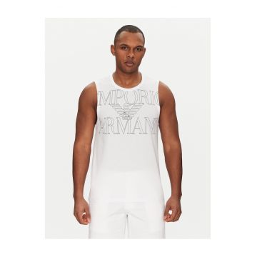 Maiou barbatesc  alb - bumbac