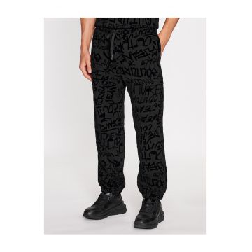 Pantaloni barbati  negru - trening -