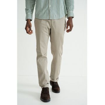 Pantaloni chino slim fit - Maro taupe