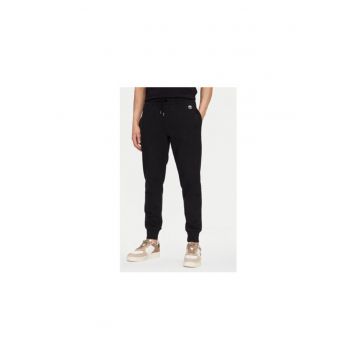 Pantaloni de trening barbati  TB0A5V5Q0011 - Bumbac/Poliester - Negru - Negru