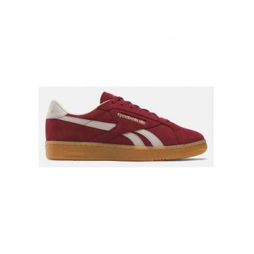 Pantofi sport din piele intoarsa cu detalii frontale perforate Club C Grounds