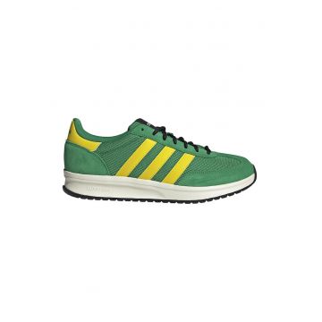 Pantofi sport Run 70s 2.0 cu garnituri din piele intoarsa - Verde/Galben/Alb murdar