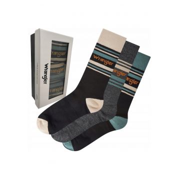 Set 3 perechi sosete  Sven - gri/negru/albastru