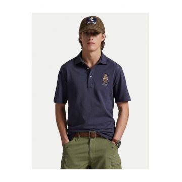 Tricou barbat -  bleumarin - bumbac 100%