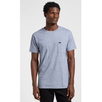 Tricou barbatesc  ULTIMATE POCKET TEE - ajustat - gri - bumbac