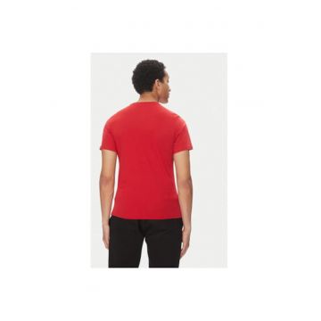 Tricou barbati  54596 - Bumbac - Rosu - Rosu