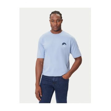 Tricou barbati  albastru - bumbac -