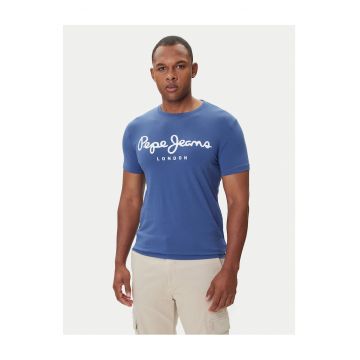 Tricou barbati  bleumarin - bumbac