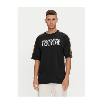 Tricou barbati  negru - din material bumbac