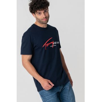Tricou de bumbac Signature