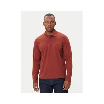 Tricou polo barbati  maro - bumbac