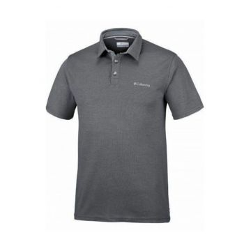 Tricou polo barbati -  Modal/Poliester - Gri - 2XL