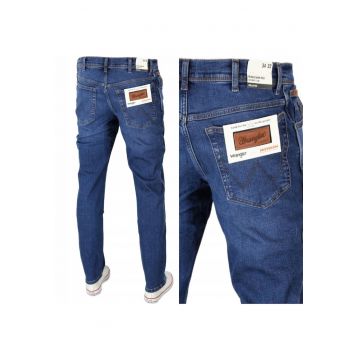 Blugi Lungi Bumbac cu Fermoar - Albastru