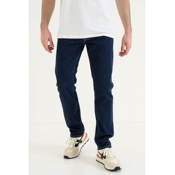 Blugi slim-fit Victor - Albastru indigo
