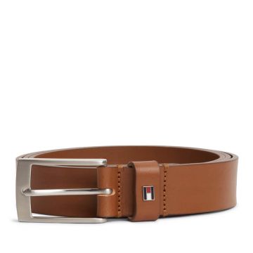 Curea bărbați Tommy Hilfiger cognac din piele 3421BCU3014CO