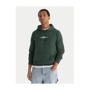 Hanorac barbati -  verde - cu gluga