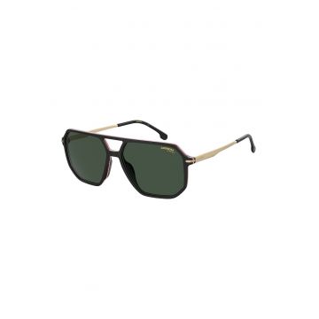 Ochelari de soare aviator cu lentile uni - Auriu/Negru