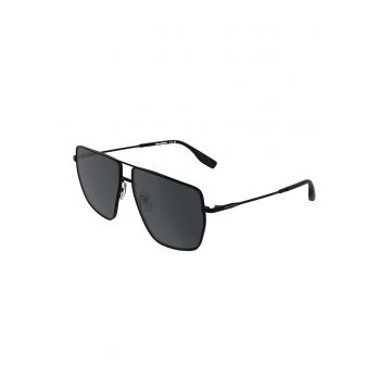 Ochelari de soare aviator cu logo discret - Negru