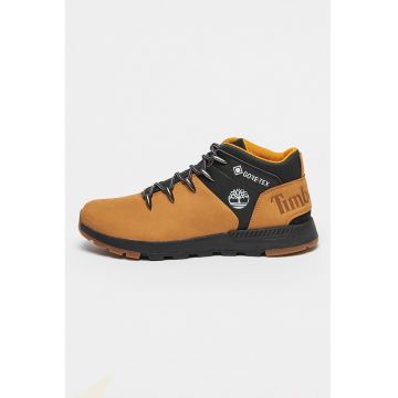 Pantofi casual impermeabili de piele nabuc Sprint Trekker - Maro deschis