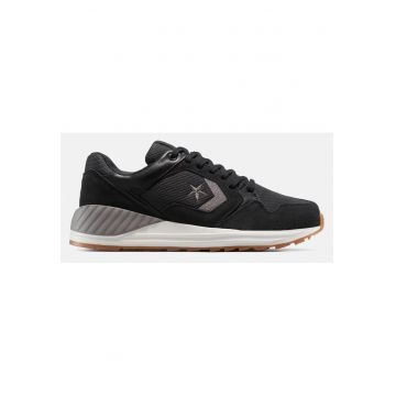 Pantofi sport cu garnituri de piele intoarsa si ecologica Wave Trainer