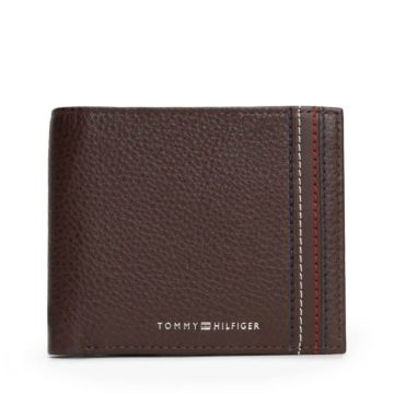 Portmoneu bărbați Tommy Hilfiger maro din piele 3421BPU4233M