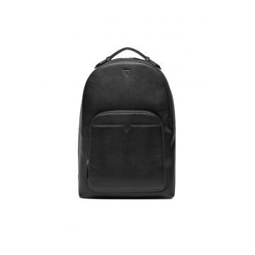 Rucsac  Piele naturala - barbati - culoare neagra