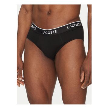 Set 3 slipuri barbati -  304998010 - Bumbac - Negru - Negru