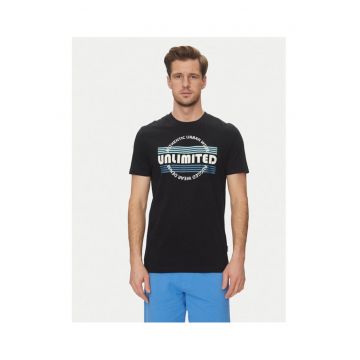 Tricou barbati  20718276 - Bumbac - Negru - Negru