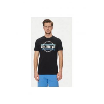 Tricou barbati  20718276 - Bumbac - Negru - Negru