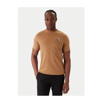 Tricou barbati  maro - bumbac