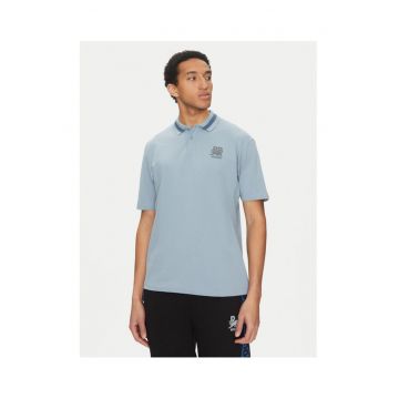 Tricou polo barbati albastru - bumbac - Albastru